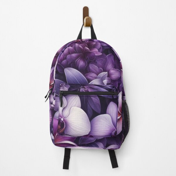 Item preview,  Hawaiian Tropical Floral  Seamless Pattern, watercolor,  purple designed and sold by asbno19.