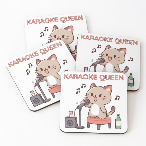 Item preview, Karaoke Queen Cat designed and sold by LemuellTrends.