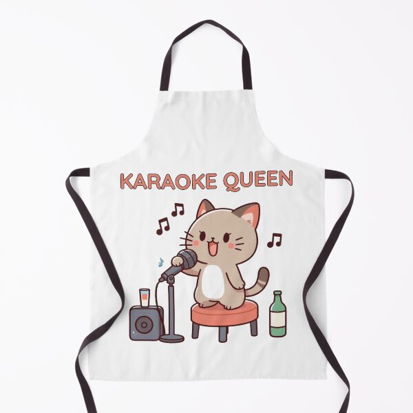 Item preview, Karaoke Queen Cat designed and sold by LemuellTrends.