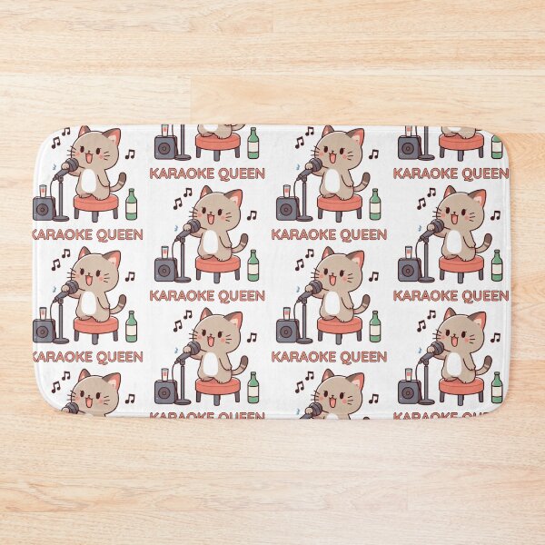 Item preview, Karaoke Queen Cat designed and sold by LemuellTrends.