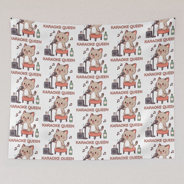 Item preview, Karaoke Queen Cat designed and sold by LemuellTrends.