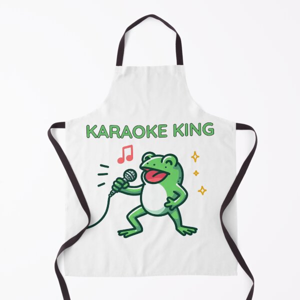 Item preview, Karaoke King Frog designed and sold by LemuellTrends.