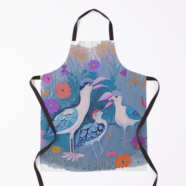 Aperçu de l'œuvre Aquarelle d'Oiseaux et de Fleurs - dePace' créée et vendue par mrpropcake.