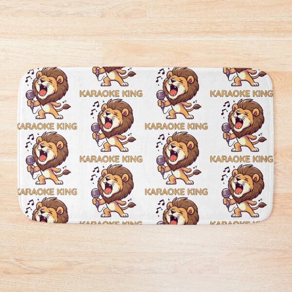 Item preview, Karaoke King Lion designed and sold by LemuellTrends.