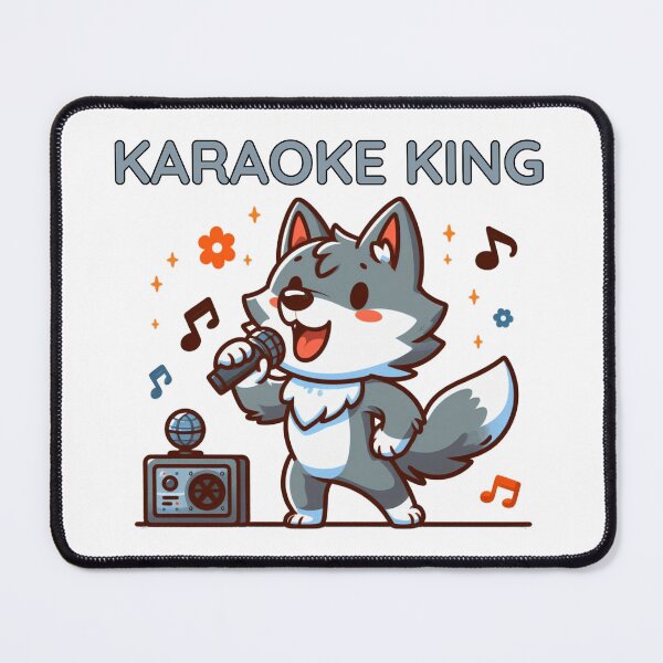 Item preview, Karaoke King Wolf designed and sold by LemuellTrends.