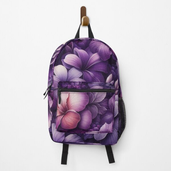 Item preview, Hawaiian Tropical Floral  Seamless Pattern, watercolor,  purple designed and sold by asbno19.