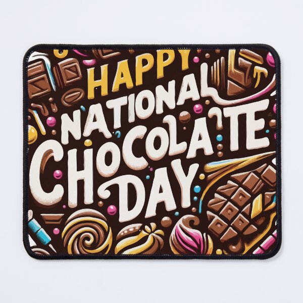 Item preview, happy national chocolate day designed and sold by TshirtTalkYou.
