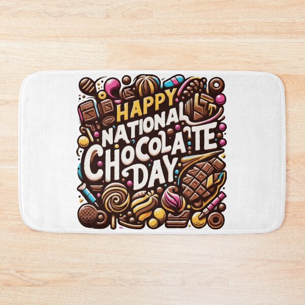 Item preview, happy national chocolate day designed and sold by TshirtTalkYou.