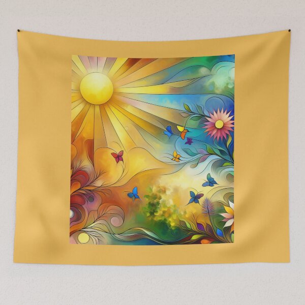 Item preview, Spring sunshine designed and sold by seahorse crossing.