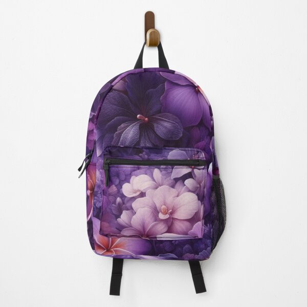 Item preview, Hawaiian Tropical Floral  Seamless Pattern, watercolor,  purple designed and sold by asbno19.