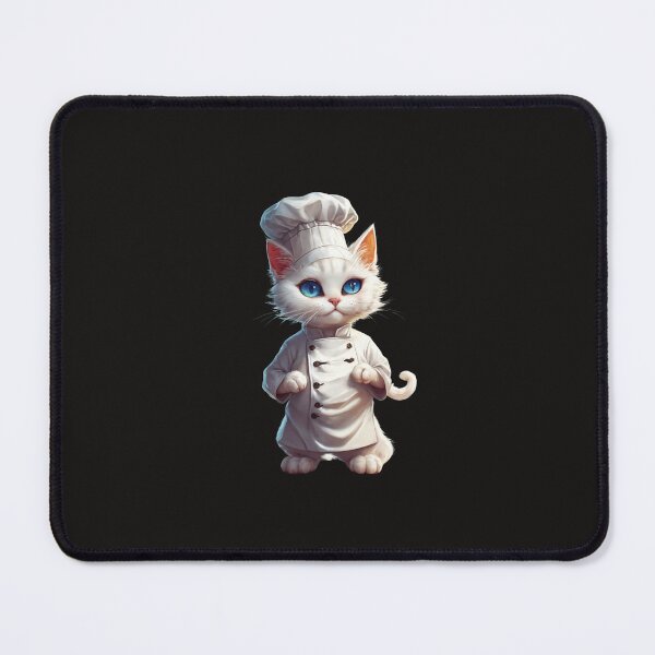 Item preview, Cool Chef Cat in White Coat designed and sold by DesignsbySimons.