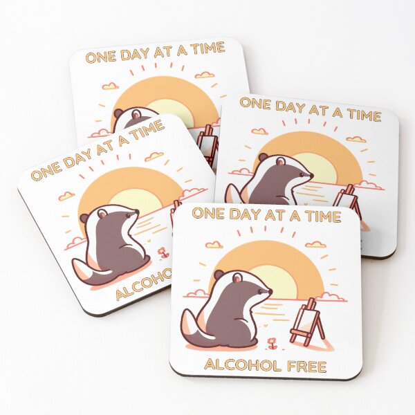 Item preview, Alcoholics Anonymous Badger designed and sold by LemuellTrends.