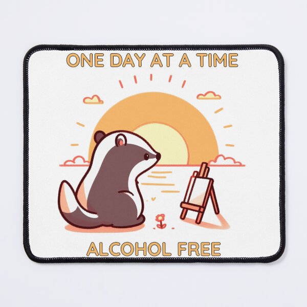 Item preview, Alcoholics Anonymous Badger designed and sold by LemuellTrends.