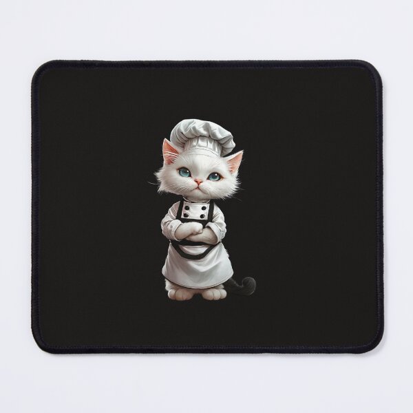 Item preview, Cool Chef Cat in White Coat designed and sold by DesignsbySimons.