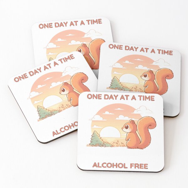 Item preview, Alcoholics Anonymous Squirrel designed and sold by LemuellTrends.