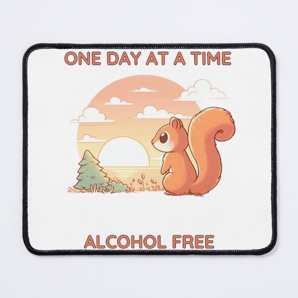 Item preview, Alcoholics Anonymous Squirrel designed and sold by LemuellTrends.