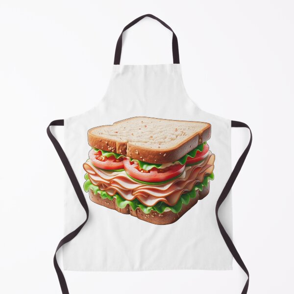 Item preview, Turkey Sandwich with Tomato and Lettuce on White Bread designed and sold by kylmllr101684.