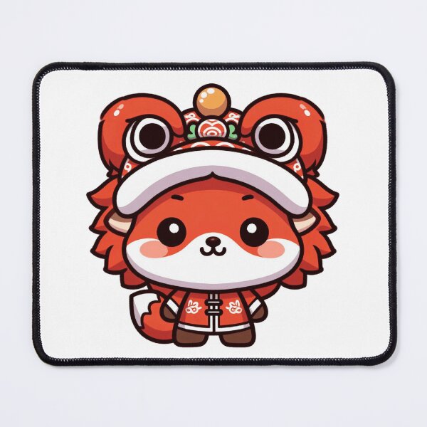 Item preview, Chinese Lion Fox designed and sold by LemuellTrends.