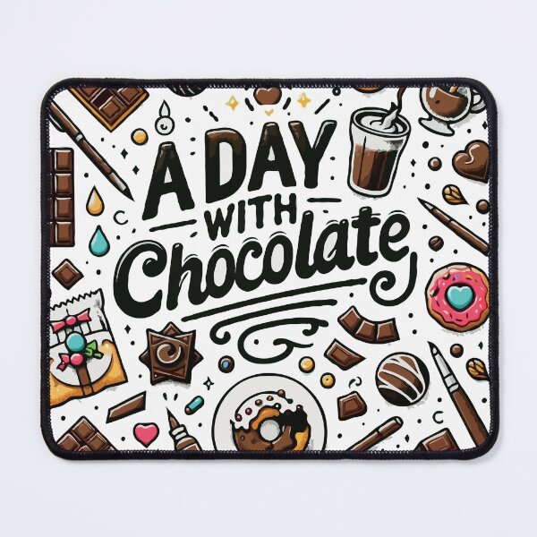 Item preview, a day with chocolate designed and sold by TshirtTalkYou.