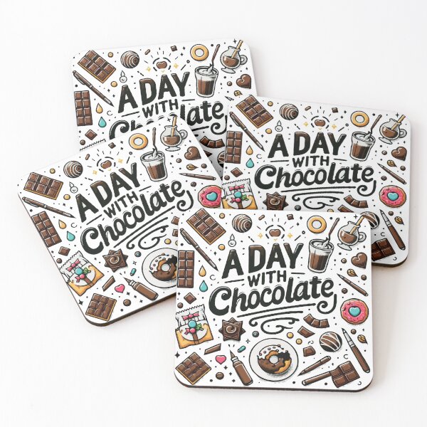Item preview, a day with chocolate designed and sold by TshirtTalkYou.