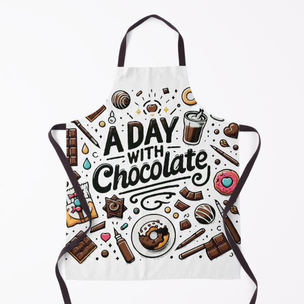 Item preview, a day with chocolate designed and sold by TshirtTalkYou.