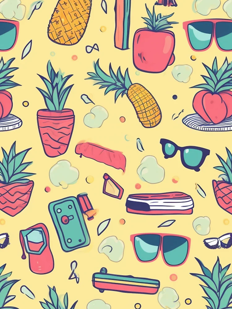 Thumbnail 4 of 4, Samsung Galaxy Phone Case, Tropical Pattern designed and sold by InfinityPattern.