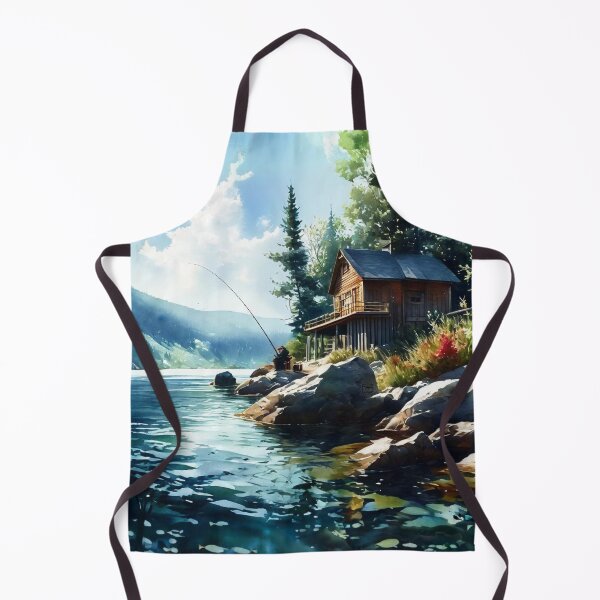 Item preview, The Fishing Cabin designed and sold by Raging Woody Designs.
