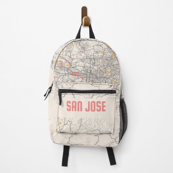 Item preview, San Jose City Map Chalk Retro City Map Poster designed and sold by Peek-Designs.