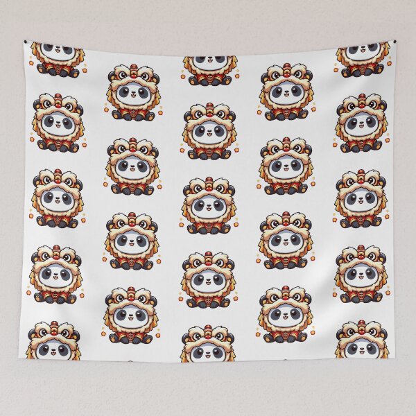 Item preview, Chinese Lion Panda designed and sold by LemuellTrends.