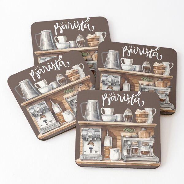 Item preview, Coffee Bar Barista! designed and sold by TidyKitchenInc.