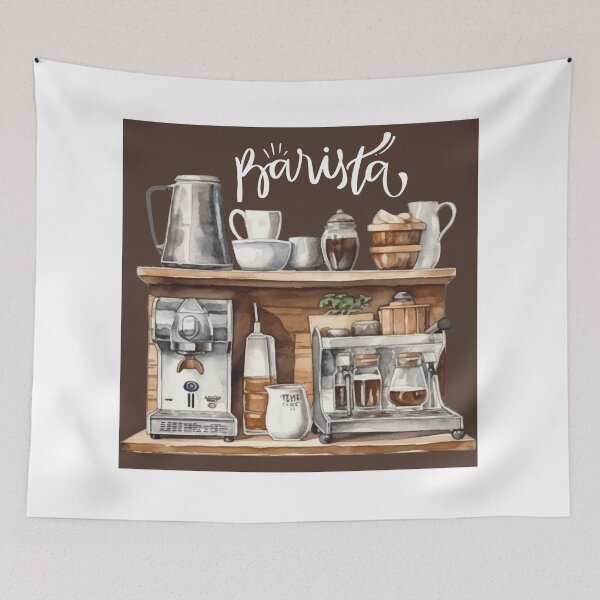 Item preview, Coffee Bar Barista! designed and sold by TidyKitchenInc.