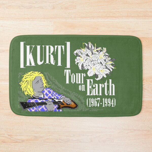 Item preview, Kurt Tour on Earth 8bit Rock ASCII ANSI  designed and sold by checs.