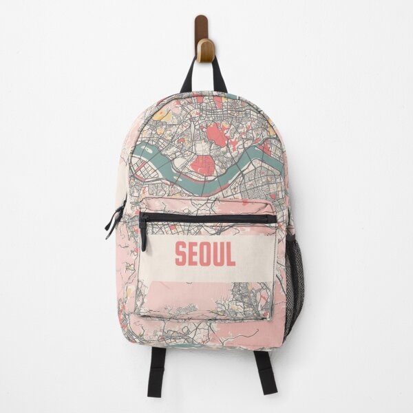 Item preview, Seoul City Map Chalk Retro City Map Poster designed and sold by Peek-Designs.