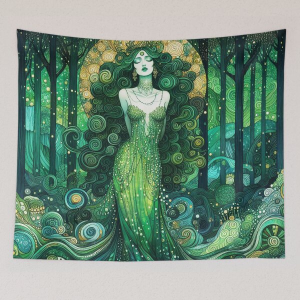 Item preview, Green Goddess designed and sold by HarmonyandSage.