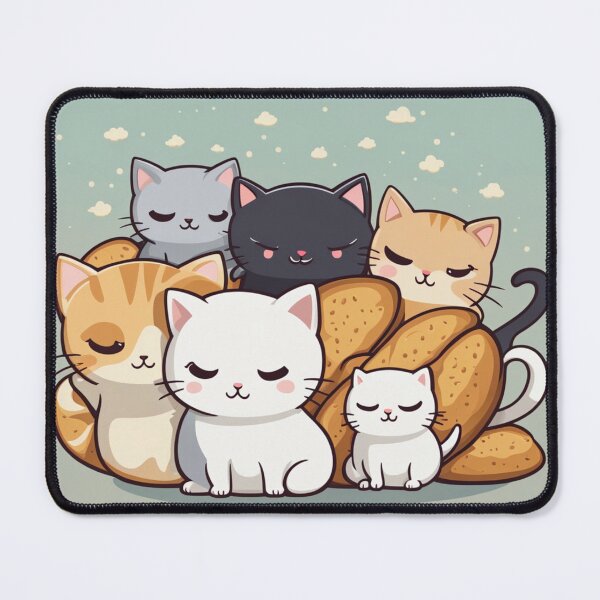 Item preview, Bread Kittens Sleeping  designed and sold by ArtzandDesignz.