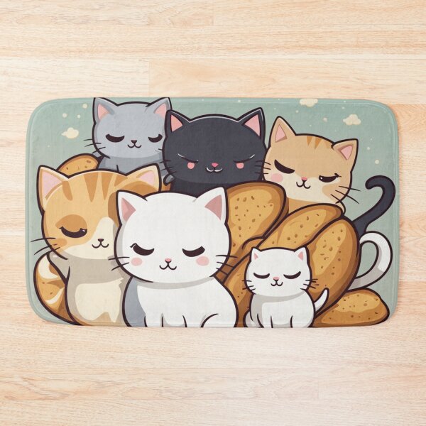 Item preview, Bread Kittens Sleeping  designed and sold by ArtzandDesignz.