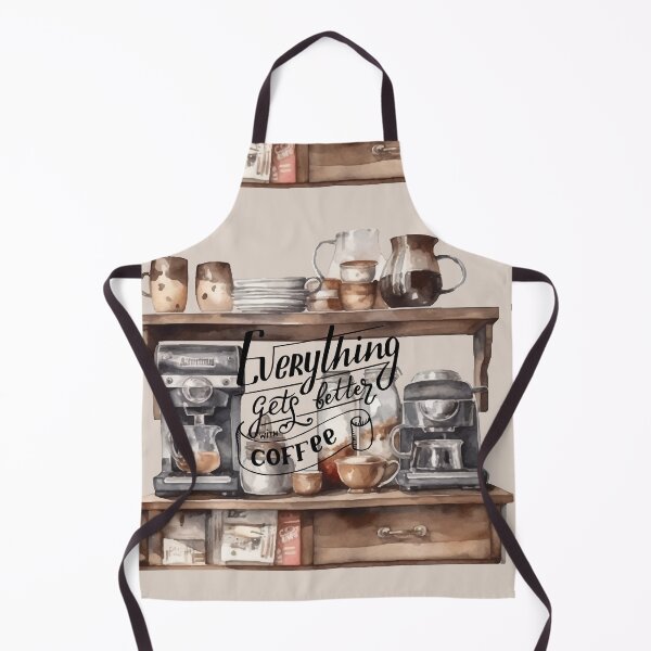 Item preview, Everything Gets Better with Coffee! designed and sold by TidyKitchenInc.
