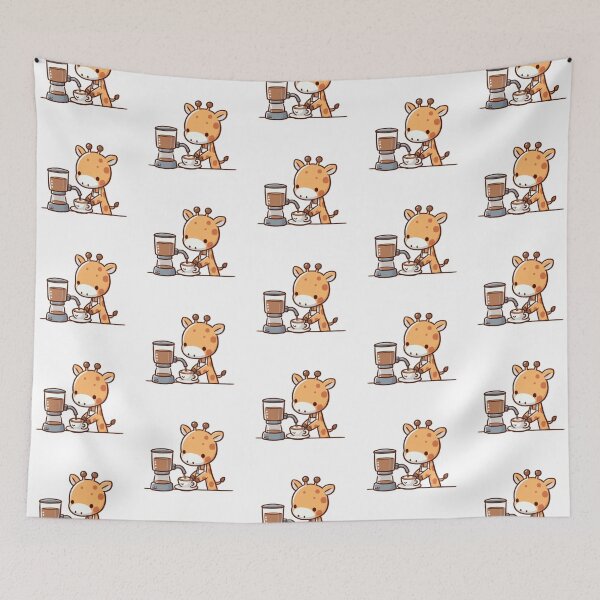 Item preview, Coffee Maker Giraffe designed and sold by LemuellTrends.