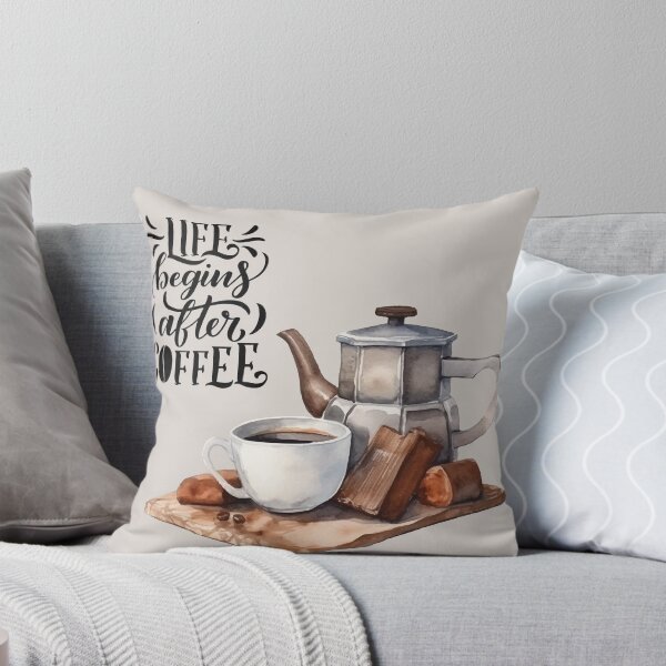 Item preview, Life Begins After Coffee! designed and sold by TidyKitchenInc.