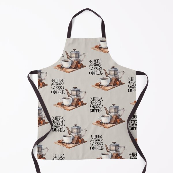 Item preview, Life Begins After Coffee! designed and sold by TidyKitchenInc.
