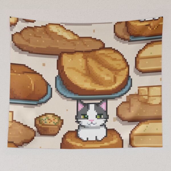 Item preview, Bread Kitty Employee designed and sold by ArtzandDesignz.