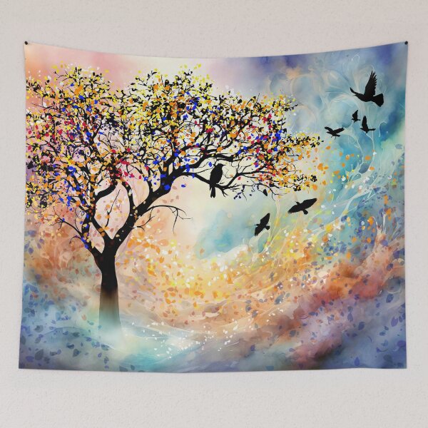 Item preview, Majestic Tree Landscape 480 designed and sold by artbylucie.