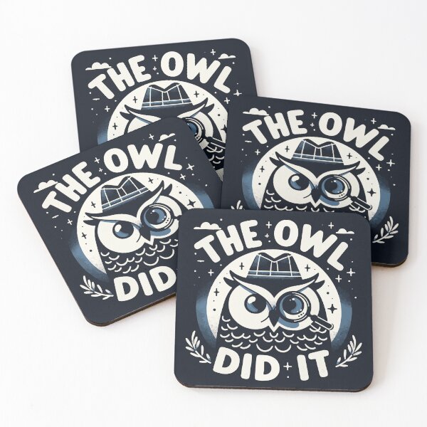 Item preview, The Owl Did It designed and sold by Shrouded Unraveled.
