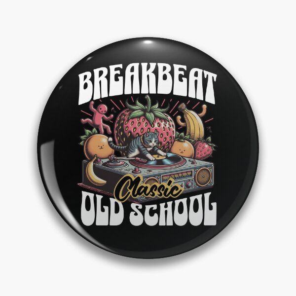 Item preview, BREAKBEAT  - Cat DJ Fruit platter (White) designed and sold by Discothreadz.