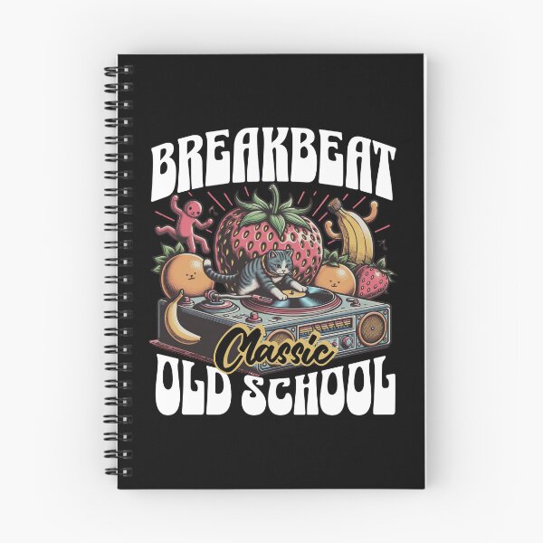 Item preview, BREAKBEAT  - Cat DJ Fruit platter (White) designed and sold by Discothreadz.
