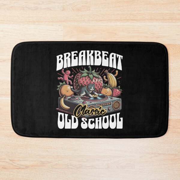 Item preview, BREAKBEAT  - Cat DJ Fruit platter (White) designed and sold by Discothreadz.