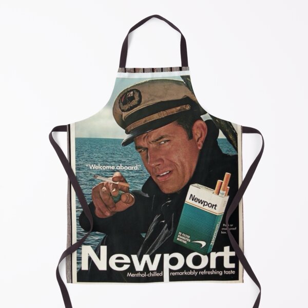 Item preview, Vintage Cigarette Ad Captain "Welcome Aboard" designed and sold by mdmarauder.