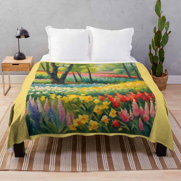 Item preview, Spring flower country side designed and sold by seahorse crossing.
