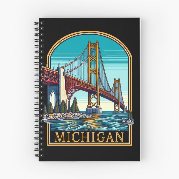 Item preview, Michigan Mackinaw Bridge designed and sold by NPStudio.