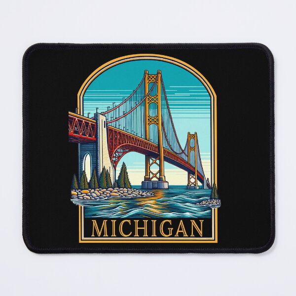 Item preview, Michigan Mackinaw Bridge designed and sold by NPStudio.